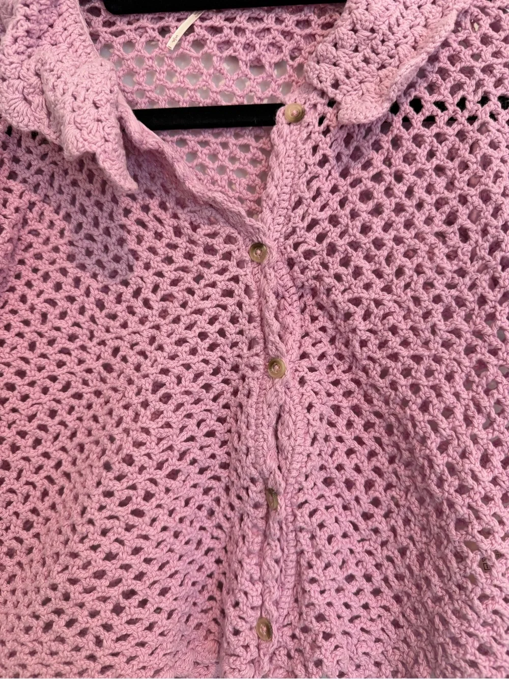 Free People Lily Crochet Top